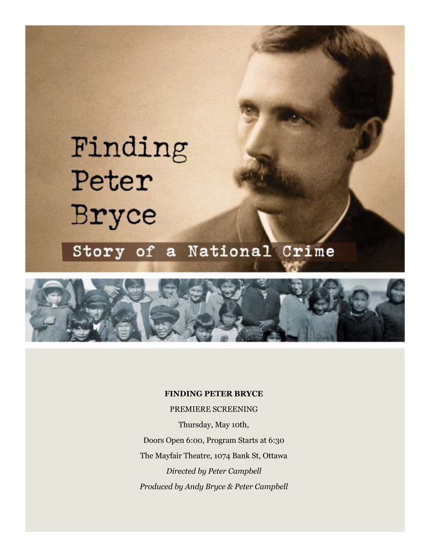 Finding Peter Bryce ~ 6 pm good Announcement copy